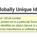 Global Unique IDentifier